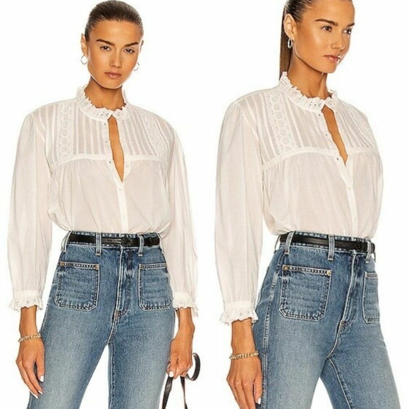 Nili Lotan Sarah Shirt - Picture 1 of 9